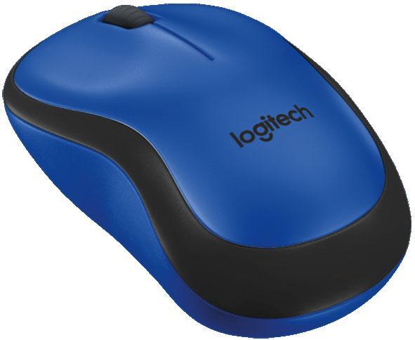 Logitech M221 Silent Wireless Mouse Blue DVIM5184L