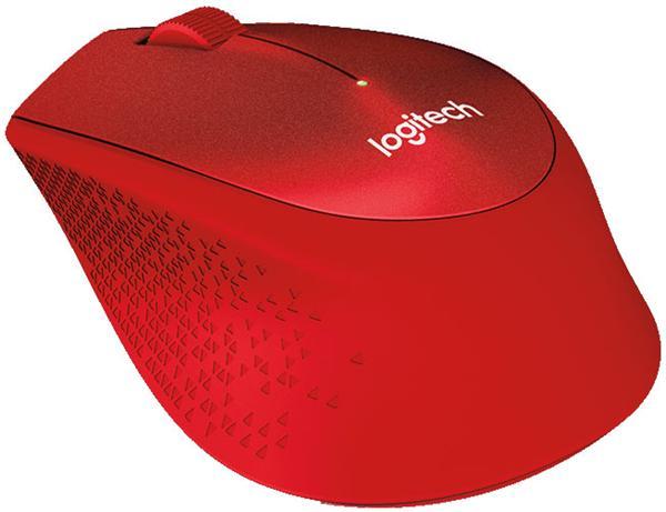 Logitech M331 Silent Plus Wireless Mouse Red DVIM5182