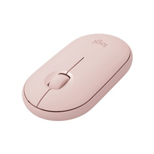 Logitech M350 Pebble USB Wireless/Bluetooth Mouse - Blush Rose DVIM5191R