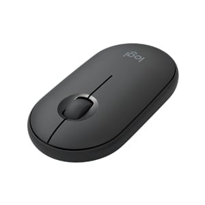 Logitech M350 Pebble USB Wireless/Bluetooth Mouse - Graphite DVIM5191G