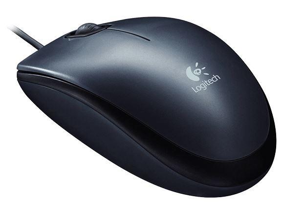 Logitech M90 USB Wired Full Size Mouse DVIM5009