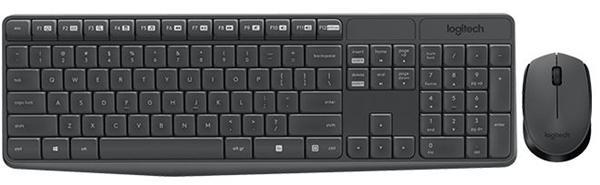 Logitech MK235 Wireless Keyboard + Mouse DVHW5202B