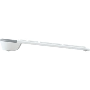Logitech MK470 Slim Wireless Combo - USB Wireless RF - Off White - USB Wireless RF - Optical - 1000 dpi - 3 Button - Scroll Wheel - Off White - Symmetrical - AA, AAA - Compatible with Windows IM4509929