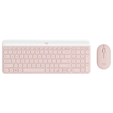 Logitech MK470 Slim Wireless Desktop Kit - Rose DVHW5256