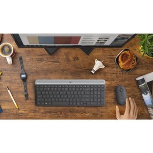 Logitech MK470 Slim Wireless Keyboard & Mouse Combo, USB Wireless RF IM4509927