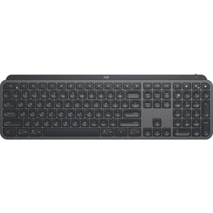 Logitech MX Keys Combo for Business Keyboard & Mouse - USB Scissors Wireless Bluetooth/RF Keyboard - 108 Key - English (US) - USB Wireless Bluetooth/RF Mouse - Optical - 8000 dpi - QWERTY - Right-handed Only - Compatible with PC, Mac IM5646196