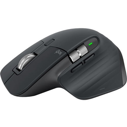 Logitech MX Master 3S for Business Performance Wireless Mouse - Darkfield - Wireless - Bluetooth - Rechargeable - Graphite - 8000 dpi - Scroll Wheel - 7 Programmable Button(s) - Right-handed Only IM5664627