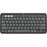 Logitech Pebble Keys 2 K380s Keyboard - Wireless Connectivity - Bluetooth - 10 m - USB Interface Desktop, Search, Back, Emoji Hot Key(s) - English - Chromebook, Universal, Notebook - PC, Mac - AAA Battery Size Supported - Tonal Graphite IM5882715