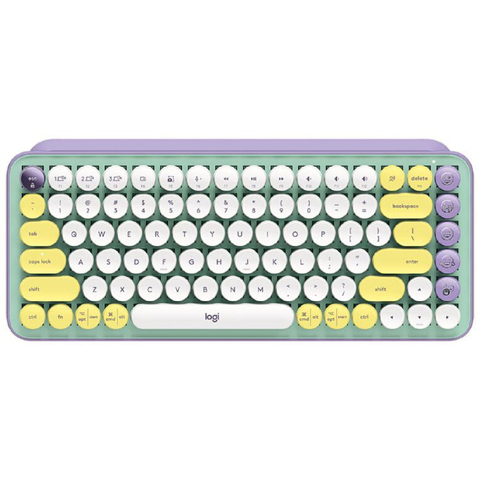 Logitech POP Keys Wireless Mechanical Keyboard with Emoji - Mint Green DVHW5721