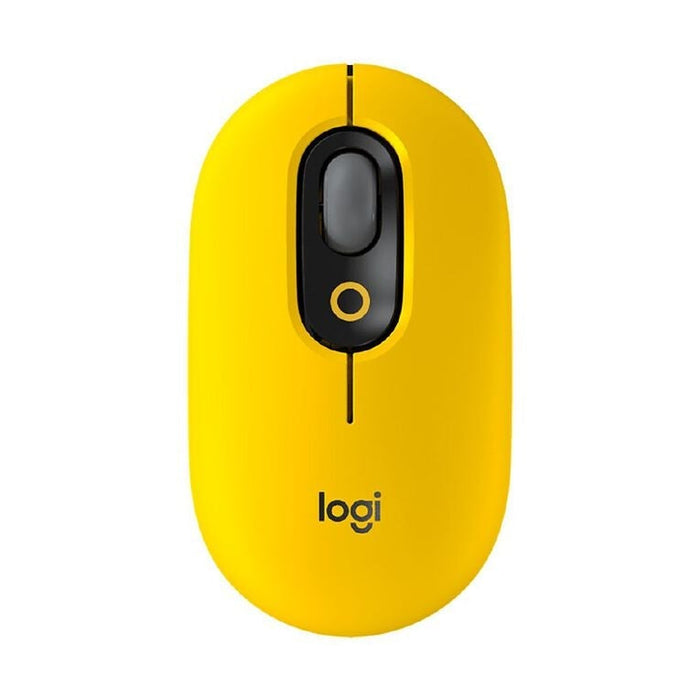 Logitech POP Wireless Mouse With Emoji - Blast Yellow DVIM5800