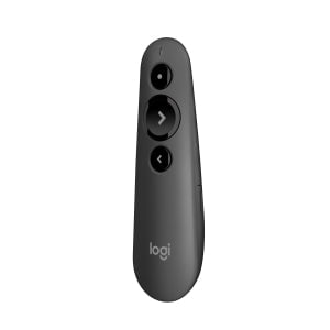 Logitech R500s Laser Presentation Remote - Laser - Wireless - Bluetooth/Radio Frequency - 2.40 GHz - Graphite - USB - 3 Button(s) IM5356768