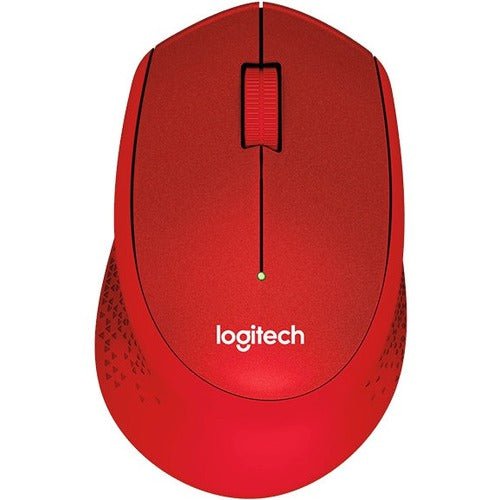 Logitech SILENT PLUS M331 Mouse - Mechanical - Wireless - Radio Frequency - Red - USB - 1000 dpi - Scroll Wheel - 3 Button(s) - Right-handed Only IM3680801