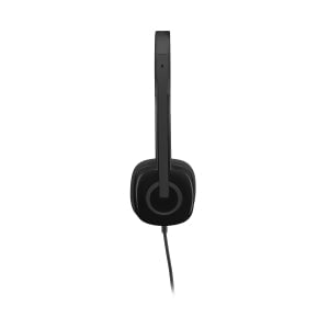 Logitech Stereo Headset H151 - Stereo - Mini-phone (3.5mm) - Wired - 22 Ohm - 20 Hz - 20 kHz - Over-the-head - Binaural - Supra-aural - 180 cm Cable - Noise Canceling - Black IM2888090