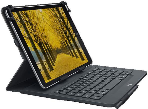 Logitech Universal Folio with Bluetooth Keyboard for 9"-10" Tablets DVNB5900