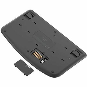 Logitech Wave Keys Keyboard - Wireless Connectivity - Bluetooth - 10 m - USB Interface - ChromeOS, Windows 10, Windows 11, Mac OS X 11.0 Big Sur, Linux, iPadOS 14, Android 9.0, iOS - English - Notebook, Tablet, Smartphone, Chromebook - PC, Mac - AAA Ba... IM5903016