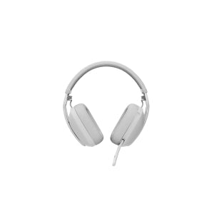 Logitech Zone Vibe 100 Headset - Stereo - Wireless - Bluetooth - 3000 cm - 45 Ohm - 20 Hz - 20 kHz - Over-the-ear - Binaural - Ear-cup - Directional, MEMS Technology, Omni-directional, Noise Cancelling Microphone - Off White IM5605177