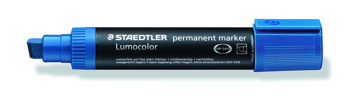 Lumocolor Jumbo Permanent Markers Blue x 5's pack ST388-3