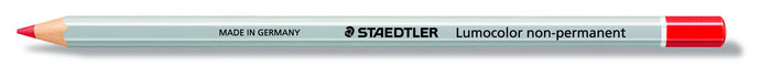 Lumocolor Non-permanent Omnichrom Pencil Red x 12's pack ST108-2