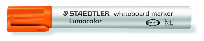 Lumocolor Whiteboard Marker Chisel Tip Orange x 10's pack ST351-B-4