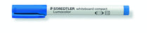 Lumocolor Whiteboard Marker Compact Bullet Tip Blue x 10's pack ST341-3