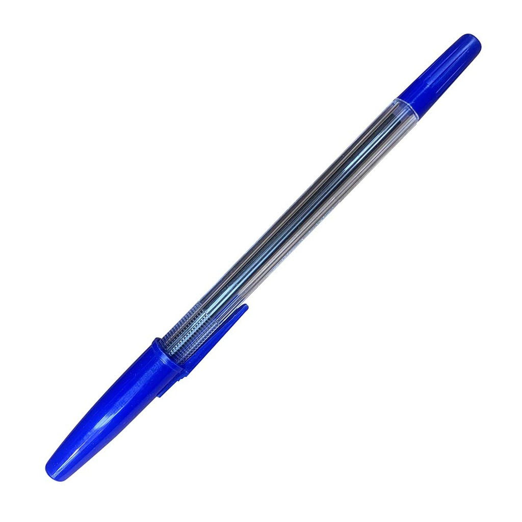 Luxor Ballpoint Pen Blue x 10s | Ballpoint Pens — Discount Office