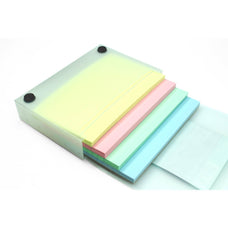 Luxpad 5" x 3" Assorted Colours Notecards plus Carry Case CXLUX53FILE