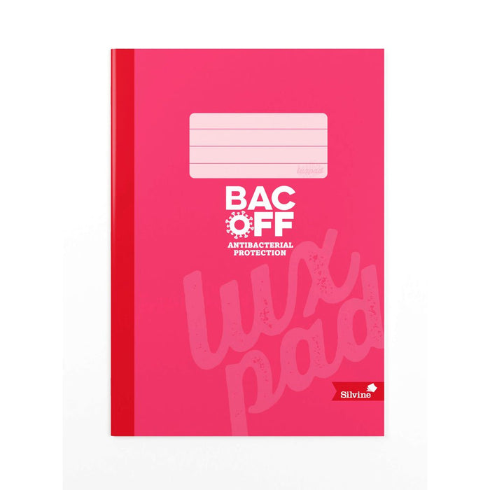 Luxpad A4 Anti-Bacterial Ruled 80 Pages Exercise Book Assorted Colours CXLUXNBA4BAC