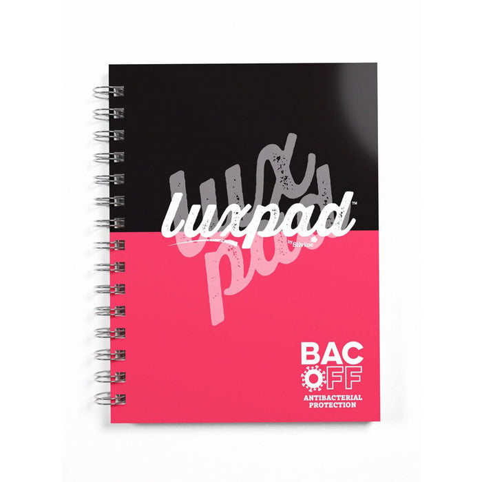 Luxpad A5+ Anti-Bacterial Wiro Bound 200 Pages Notebook Assorted Colours CXLUXA5BAC
