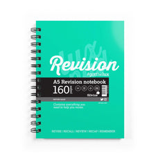 Luxpad Revision Notebook A5 160 Pages Wiro Bound CXEX754