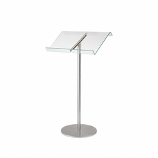 Manhattan Acrylic Lectern Counter Stand (500mm W x 205mm H x 300mm D) LX79167