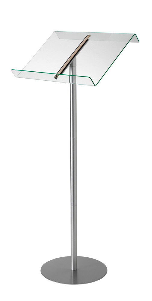 Manhattan Acrylic Lectern Floor Stand (500mm W x 1140mm H x 355mm D ...