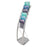 Manhattan Floor Brochure / Magazine Holder - Silver LX693145EU