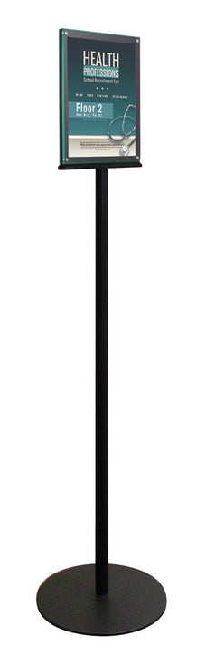 Manhattan Magnetic Double Sided Sign Holder with Pole & Base LX692056-A4