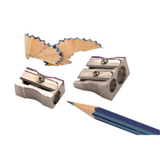 Marbig 1 Hole Metal Pencil Sharpener x 48's pack AO975201