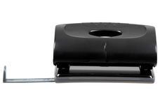 Marbig 2 Hole 12 Sheets Paper Punch, Black AO88021