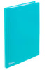 Marbig 20 Pocket A4/A3 Professional Non-Refillable Display Book, Insert Cover, Blue AO2065101