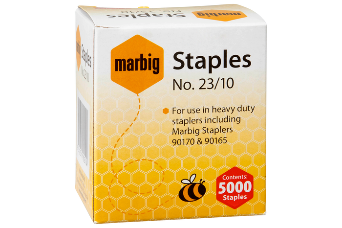 Marbig 23/10 Staples 5000 pcs AO90210