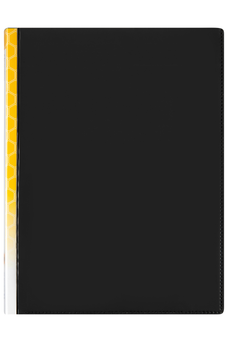 Marbig 36 Pocket A4 Clearview Non-Refillable Display Book, Black AO2056002