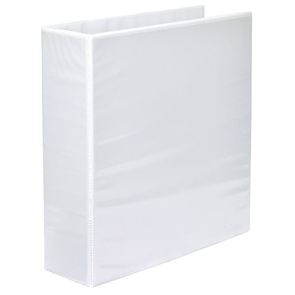 Marbig 4/65 Overlay Ring Binder, A4, 65mm, 4D Rings, White AO5446508