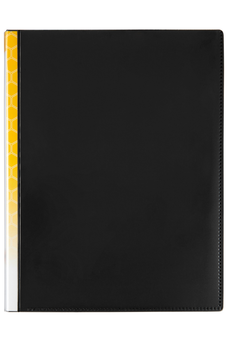 Marbig 50 Pocket A4 Clearview Non-Refillable Display Book, Black AO2057002