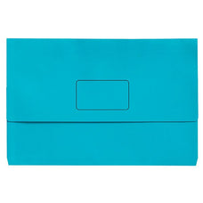 Marbig A3 Cardboard Document Wallet, 30mm Gusset, Marine AO4005501