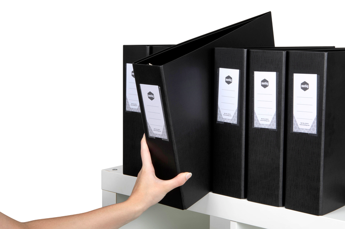 Marbig A3 Enviro Ring Binder Landscape 3/65 Black AO5021002