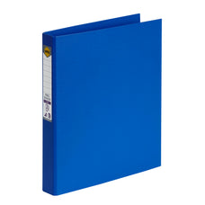 Marbig A4 2/25 Polyethylene (PE) Linen Finish Ring Binder Marine AO5022131