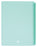 Marbig A4 20 Pocket Insertable Cover Refillable Display Book, Pastel Green Cover AO2008604