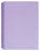 Marbig A4 20 Pocket Insertable Cover Refillable Display Book, Pastel Purple Cover AO2008619