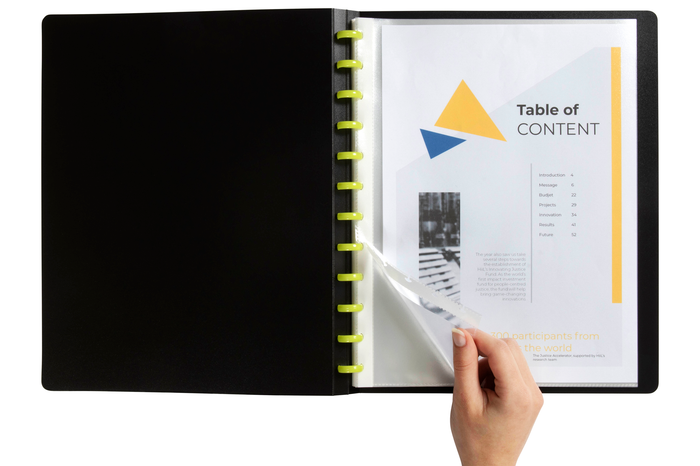 Marbig A4 20 Pocket Refillable Display Book AO2020002
