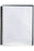 Marbig A4 20 Pocket Refillable Display Book, Clear Front, Black Backing AO2007202