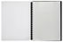 Marbig A4 20 Pocket Refillable Display Book, Clear Front, Black Backing AO2007202