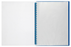 Marbig A4 20 Pocket Refillable Display Book, Clear Front, Blue Backing AO2007201