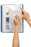 Marbig A4 20 Pocket Refillable Display Book, Clear Front, Blue Backing AO2007201